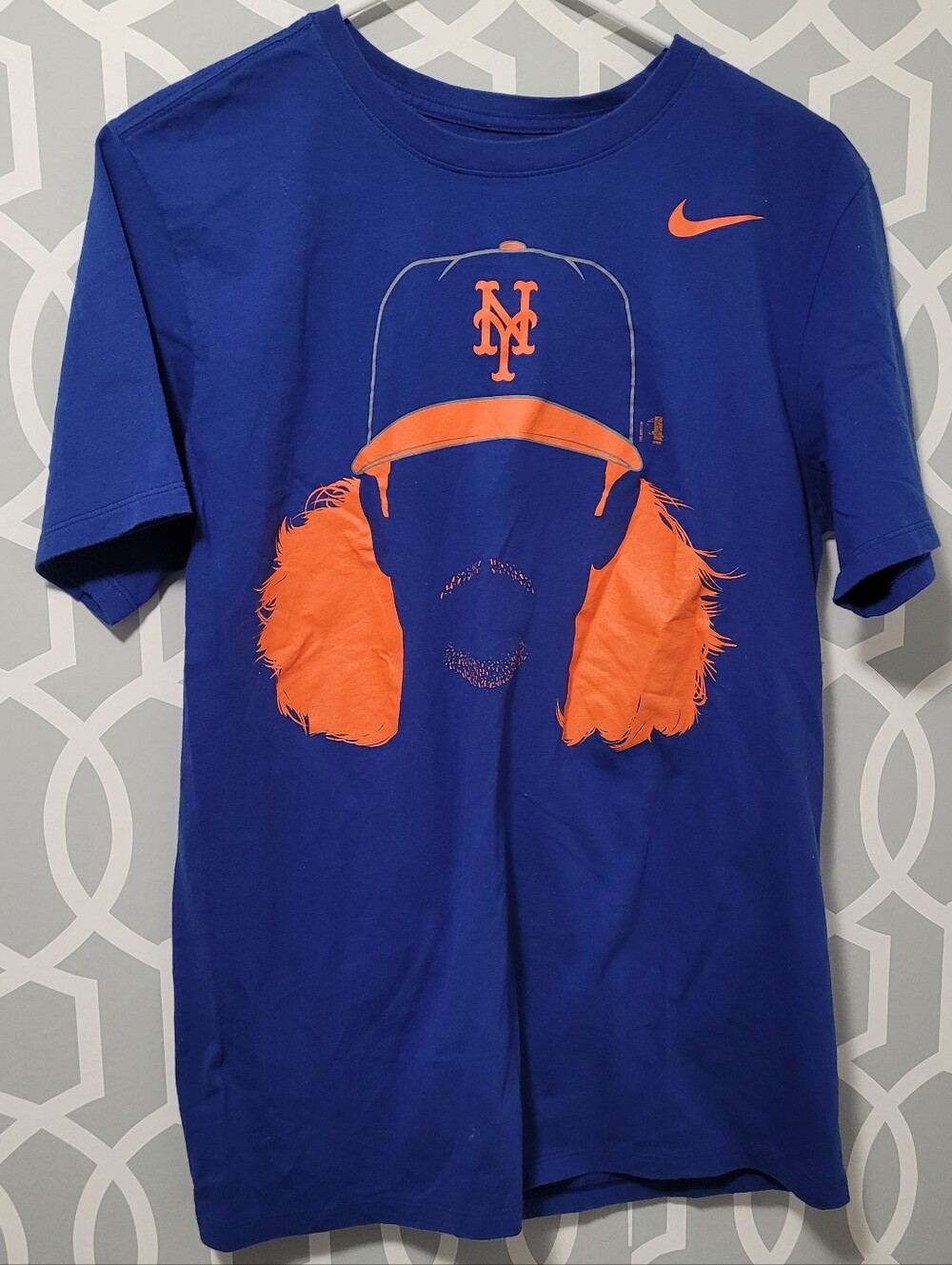 Mets DeGrom Nike Shirt Blue Size M